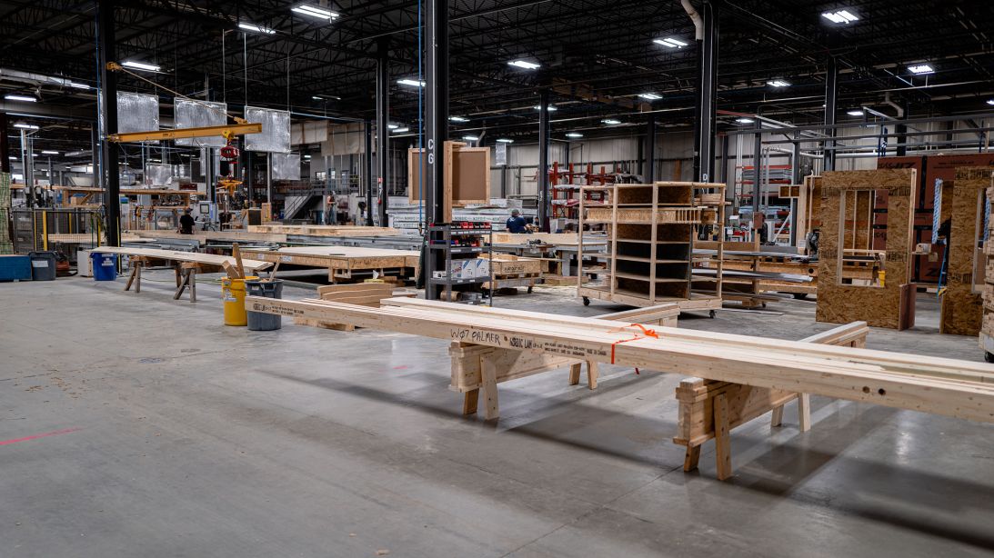 The interior of the Unity factory.
