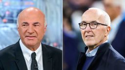 (I-D): Kevin O'Leary, Frank McCourt. Los dos inversores están detrás de una oferta para comprar los activos estadounidenses de TikTok a ByteDance antes de una posible prohibición en Estados Unidos.