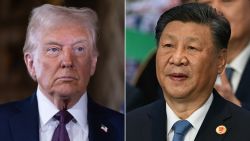 US President-elect Donald Trump and Chinese leader Xi Jinping.