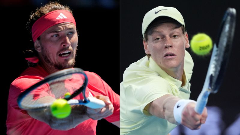 Australian Open men’s final: Can Alexander Zverev topple defending champion Jannik Sinner for first grand slam title? | CNN