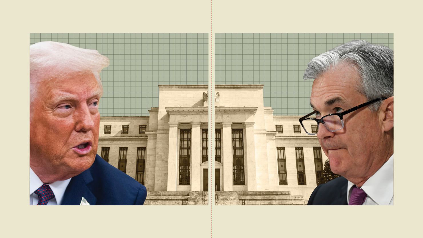 President Donald Trump and Federal Reserve Chair Jerome Powell are at odds over how the central bank of the world's largest economy should operate.