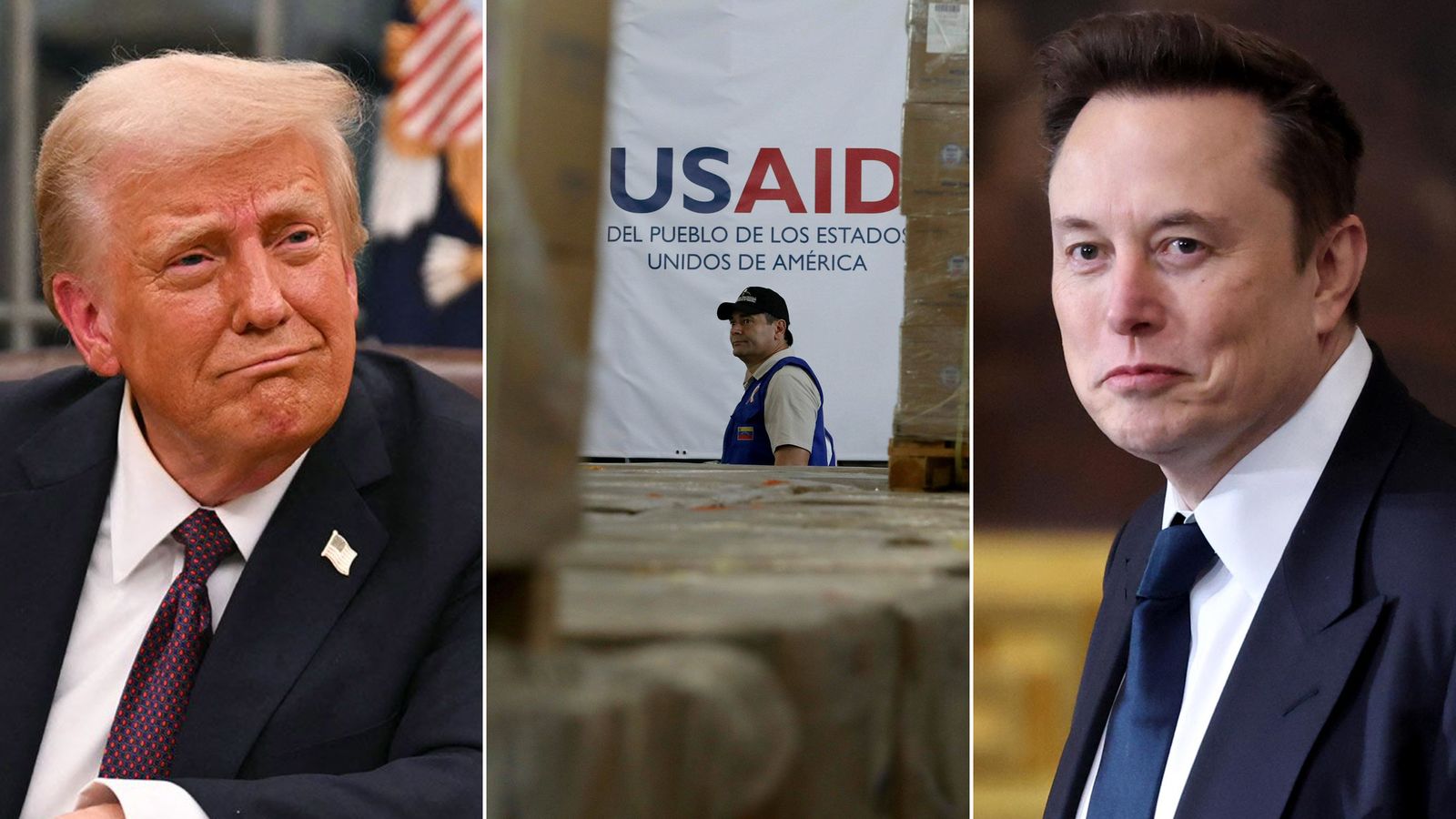 Trump and Musk slam USAID, agreeing that the department should be shut down