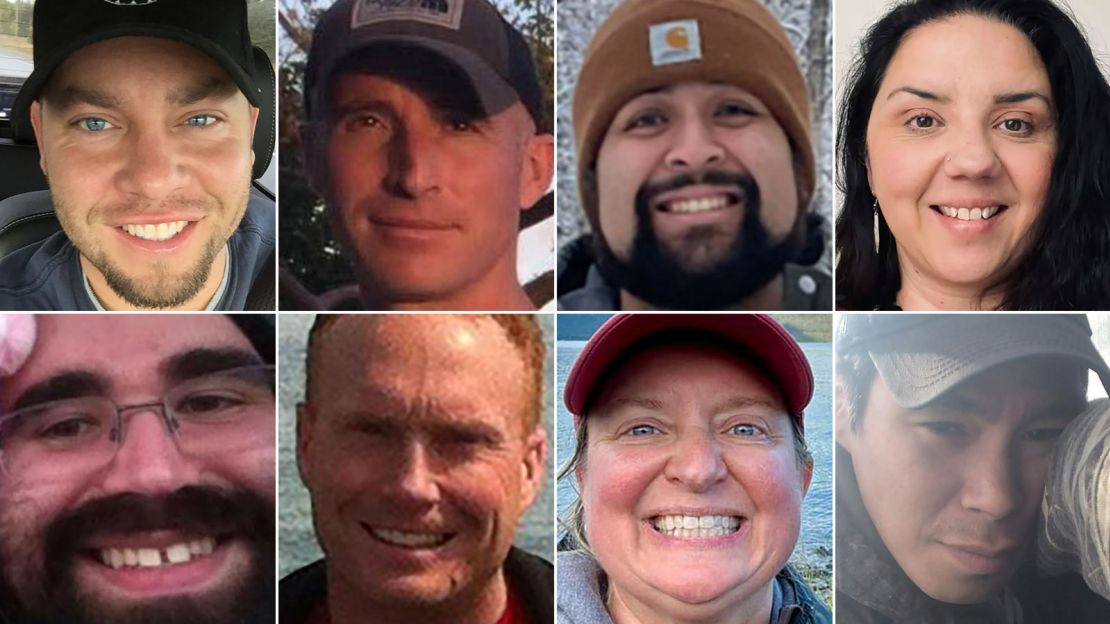 Top row, from left: Kameron Hartvigson, Rhone Baumgartner, Andrew Gonzalez, Carol Mooers. Bottom row from left: Ian Hoffman, Jade Monker, Lean Ryan, Taralk Cuttatag.