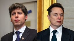 Sam Altman, CEO de OpenAI, y Elon Musk, CEO de X.AI.
