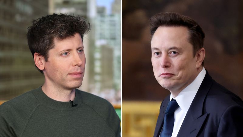 Elon Musk and Sam Altman