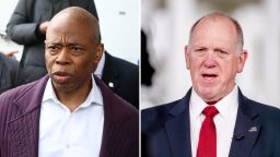 New York City Mayor Eric Adams and border czar Tom Homan