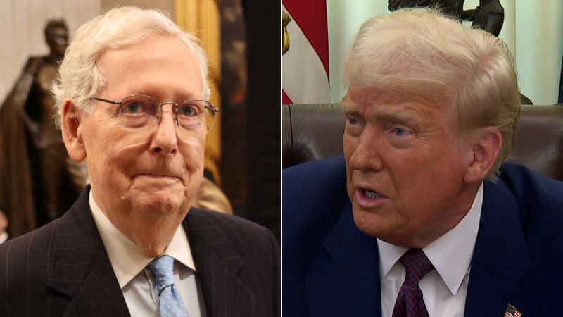 Video: Trump reacts to McConnell voting against RFK Jr’s confirmation | CNN Politics
