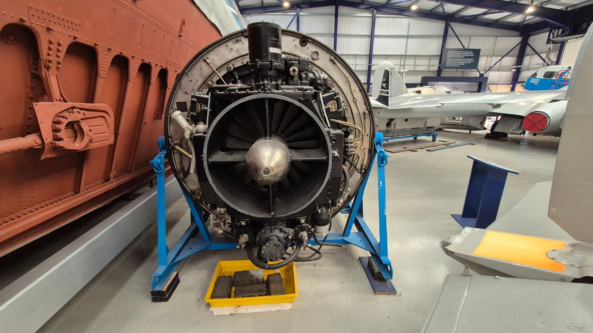 <strong>Jet power:</strong> The Comet DH106 1A was powered by four de Havilland Ghost turbo jets which were embedded into the wings.