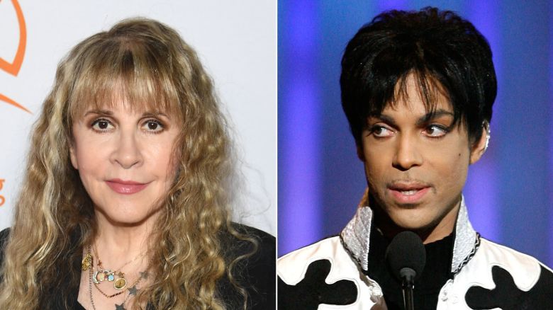 Stevie Nicks and Prince.