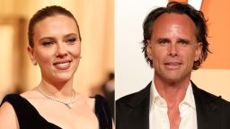 Scarlett Johansson and Walton Goggins.