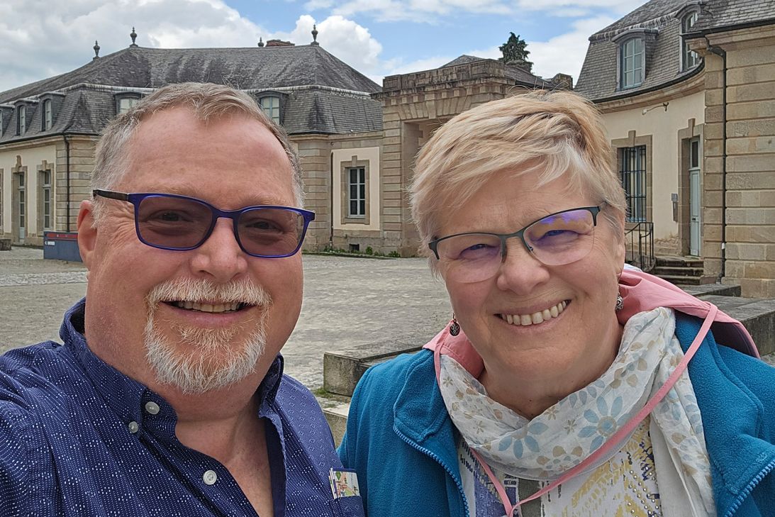 “Everybody thinks that Americans living in France are all rich, and that’s not true,” says Eric.
