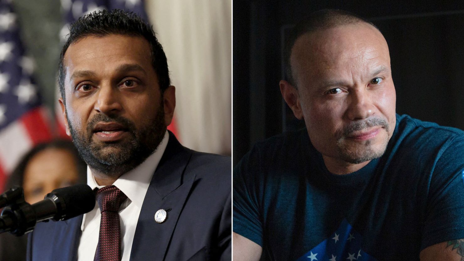 Kash Patel and Dan Bongino