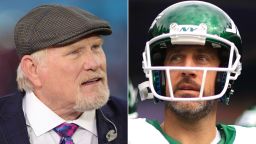 Terry Bradshaw and Aaron Rodgers.