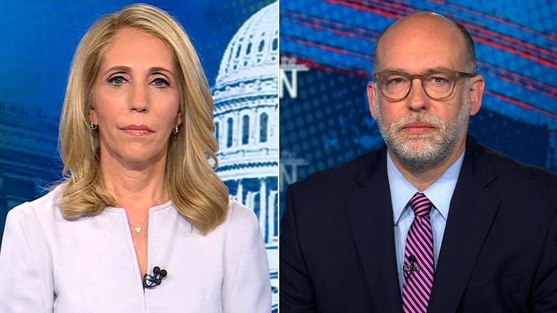 Dana Bash and Russ Vought