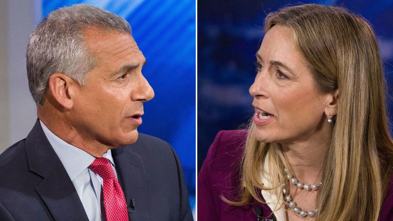 Jack Ciattarelli and Mikie Sherrill