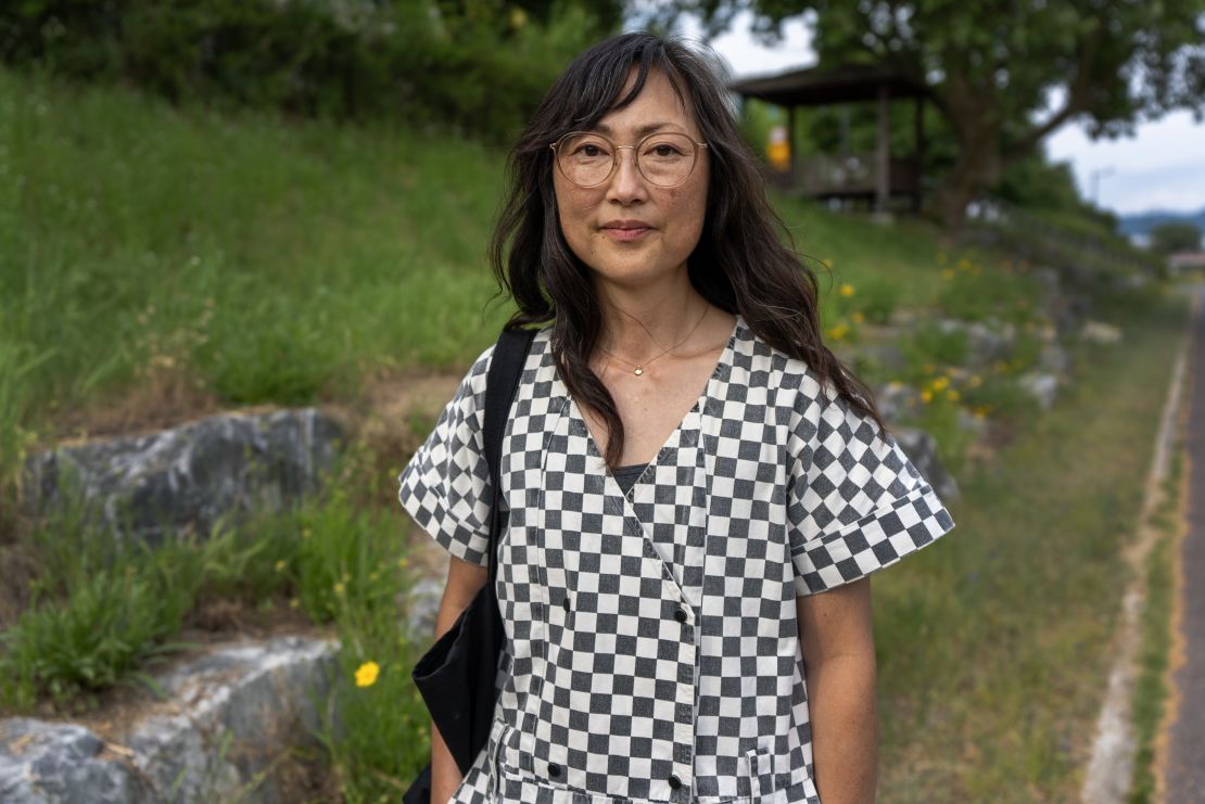 Nielsen now lives in Daejeon, South Korea, to be near her birth family.