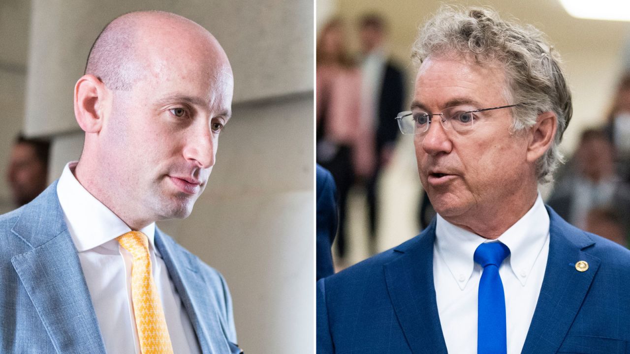 Stephen Miller and Sen Rand Paul