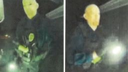 An image released by the US Attorney's Office shows Boelter knocking on a public official's door.