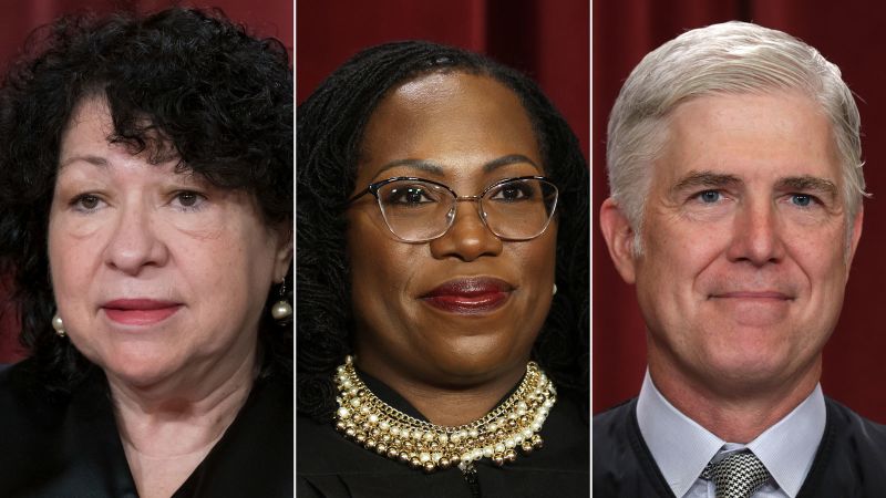 Justices Jackson, Sotomayor and Gorsuch report earning huge sums for books analysis cover image