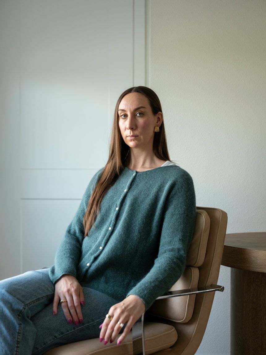 Sarah De Pablos Velez was sent home from an emergency room while bleeding profusely during a miscarriage last year; she ultimately needed blood transfusions to save her life.