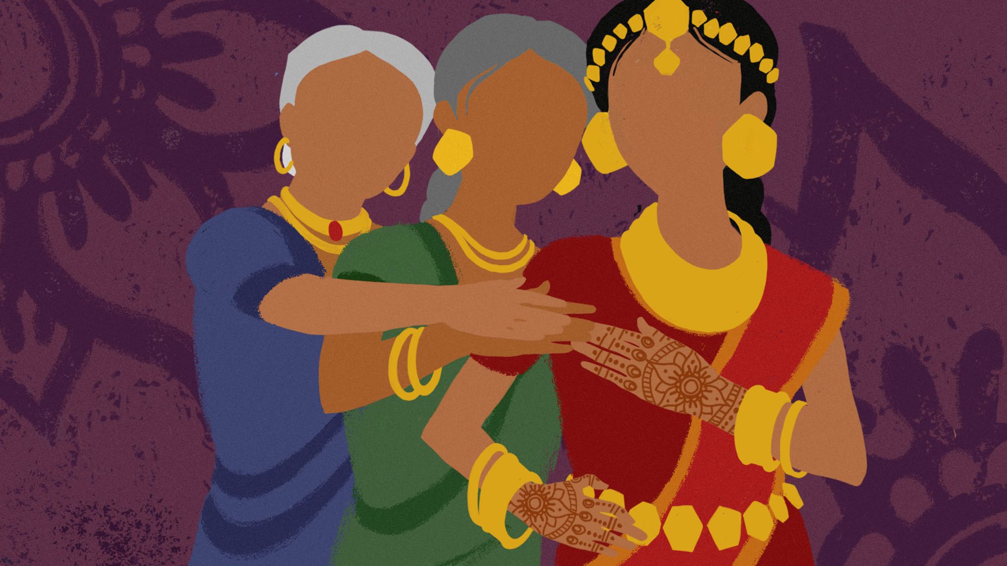 For South Asian families, gold is more than an investment. Children often inherit gold jewelry as family heirlooms from their mothers.