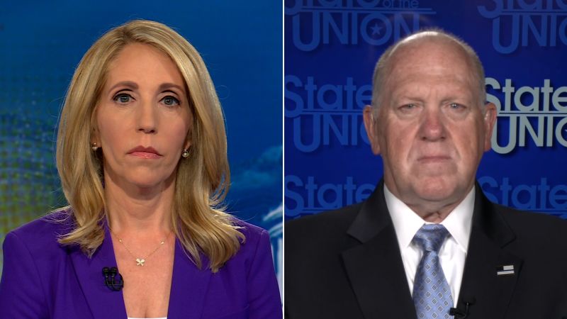 Bash presses Homan on using appearance to detain someone | CNN Politics