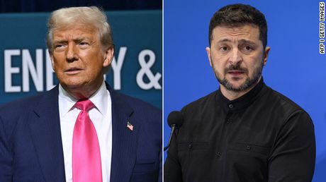 White House hasn’t ruled out Zelensky being in Alaska during Trump-Putin meeting on Friday