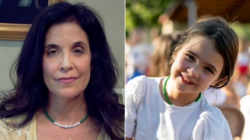 Lindsey McLeod McCrory gave her daughter Blakely a Camp Mystic necklace to wear at the camp. McCrory now wears it in remembrance of her daughter.