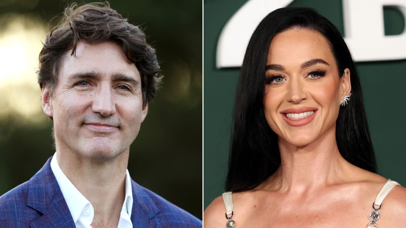Former Canadian Prime Minister Justin Trudeau has dinner with singer Katy Perry in Montreal