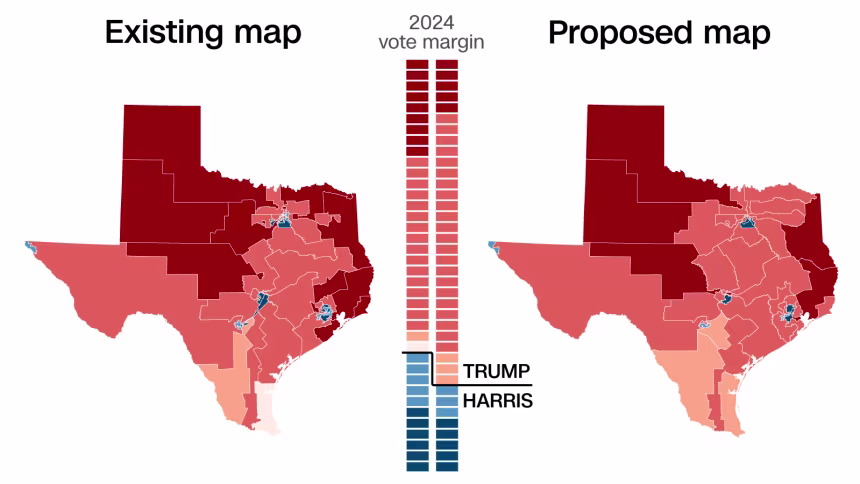 How Texas Republicans want to dismantle Democratic districts