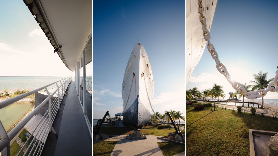 Owner of Doulos Phos The Ship Hotel, Eric Saw, said he wanted to retain the ship's heritage.