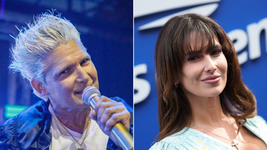 Corey Feldman (left) and Hilaria Baldwin are joining the new season of 'Dancing with the Stars.'
