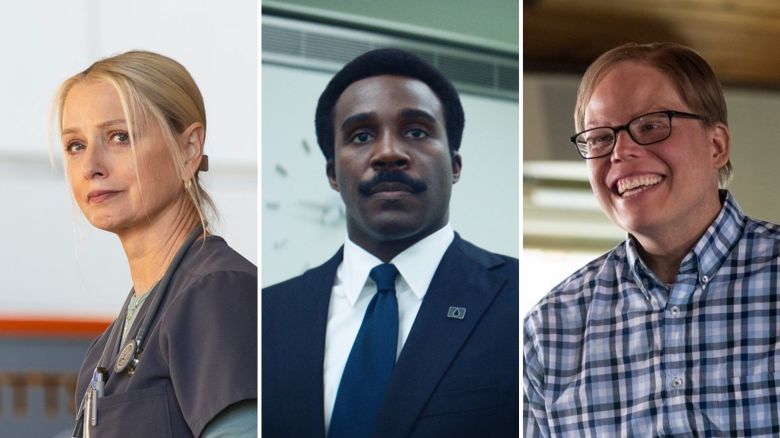 From left to right, Katherine LaNasa, Tramell Tillman and Jeff Hiller