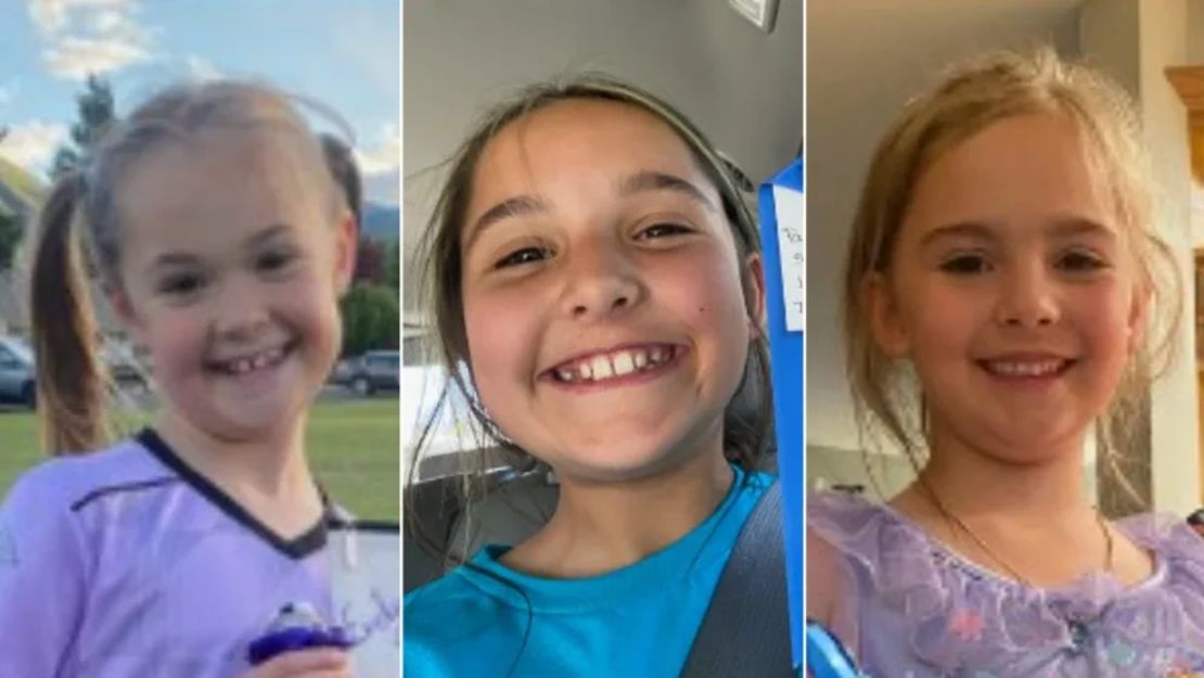 Evelyn, Paityn and Olivia Decker.