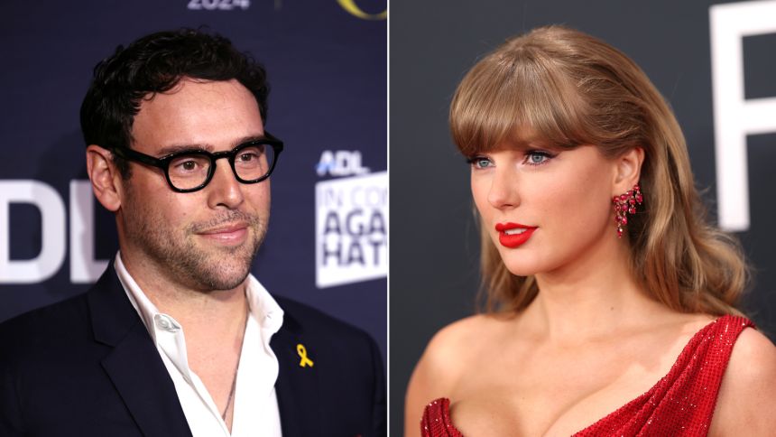 Scooter Braun and Taylor Swift