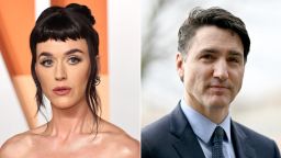 Katy Perry and Justin Trudeau