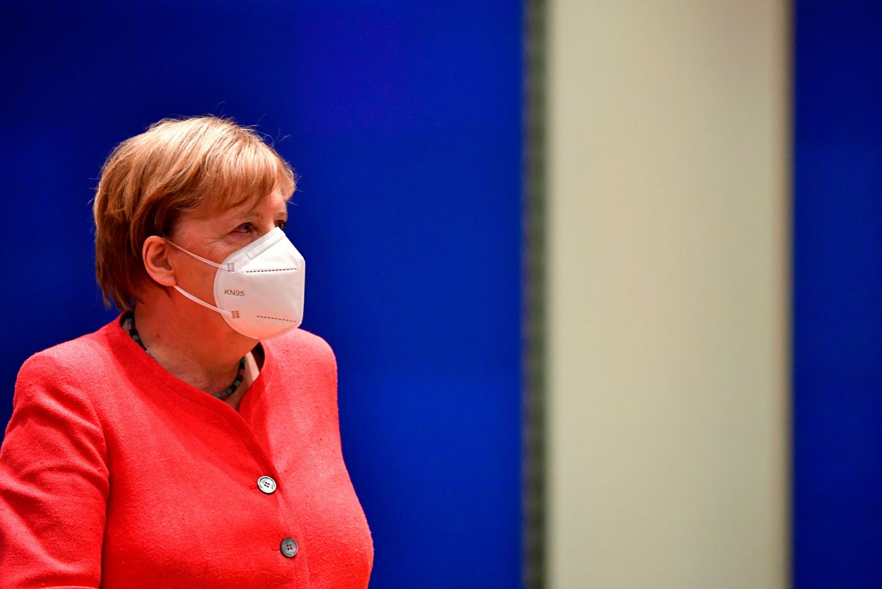 German Chancellor Angela Merkel at an EU summit in Brussels in July.