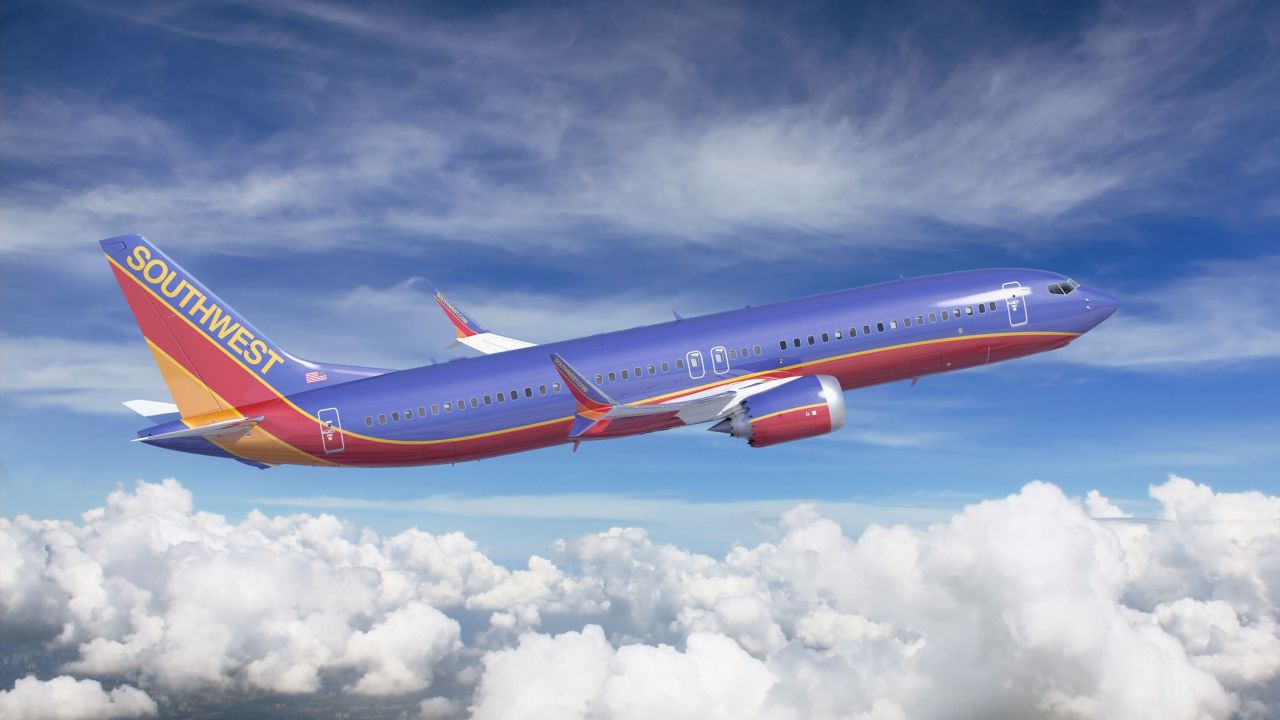 <strong>13. Southwest Airlines: </strong>American airline Southwest is number 13 on the list.