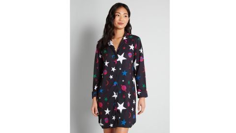 Modcloth Cosmetic Confetti Sleep Shirt