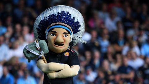 Exeter Chiefs rugby team has retired its mascot "Big Chief" but will not remove the "Chiefs" part of its name. 