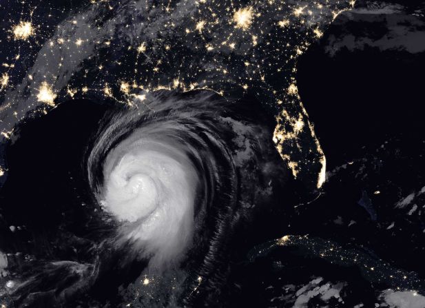 Created by atmospheric disturbances over warm ocean water, hurricanes are one of the most powerful weather events -- and are often deadly and destructive. Stretching for hundreds of miles across and wreak havoc when they make landfall -- like <a href="index.php?page=&url=https%3A%2F%2Fwww.cnn.com%2F2020%2F08%2F27%2Fweather%2Flaura-gulf-coast-weather-forecast-thursday%2Findex.html" target="_blank">Hurricane Laura</a> (pictured) which hit the US in August 2020. <strong>Look through the gallery to see more dramatic images that reveal the true power of hurricanes.</strong>