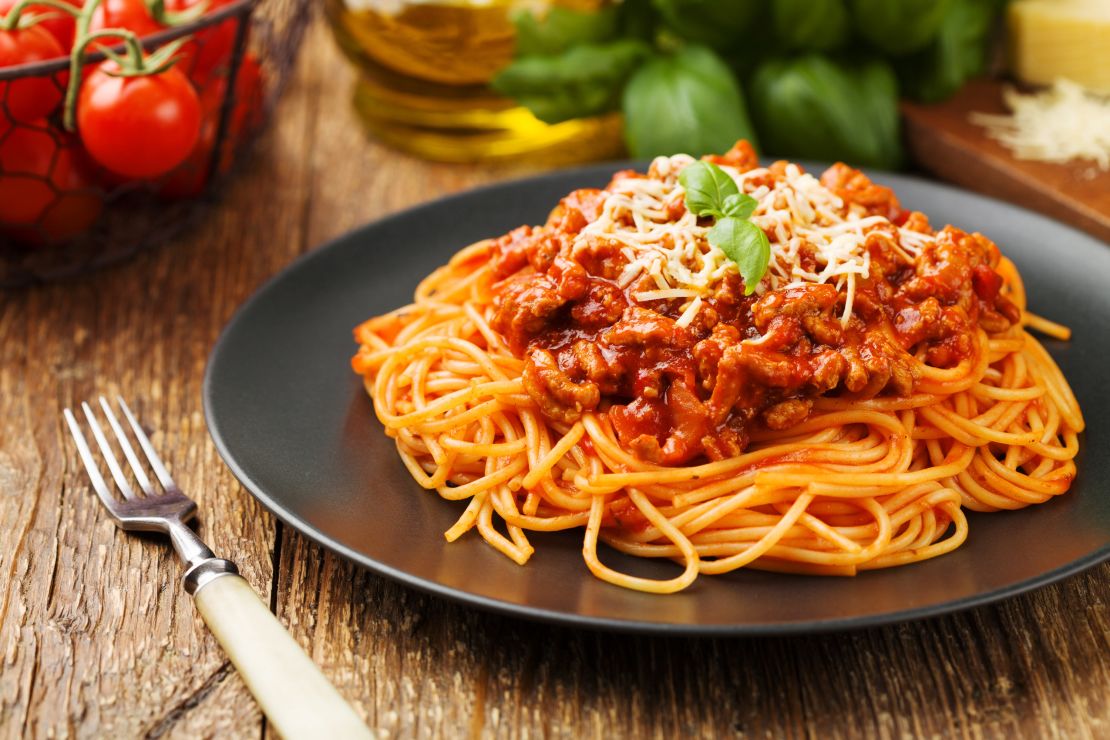 If you're a first-time cook, start with a simple recipe such as spaghetti.