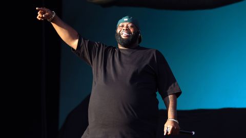 Killer Mike of Run the Jewels performs live on stage during the All Points East Festival at Victoria Park on May 31, 2019 in London, England. 