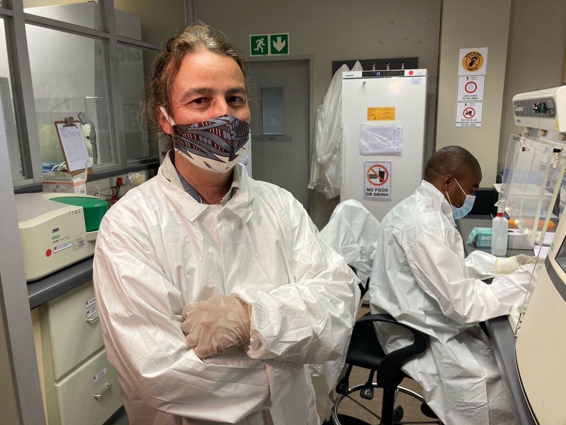 Tulio de Oliveira, a professor at the University of KwaZulu-Natal in South Africa, and his team identified a coronavirus variant there.