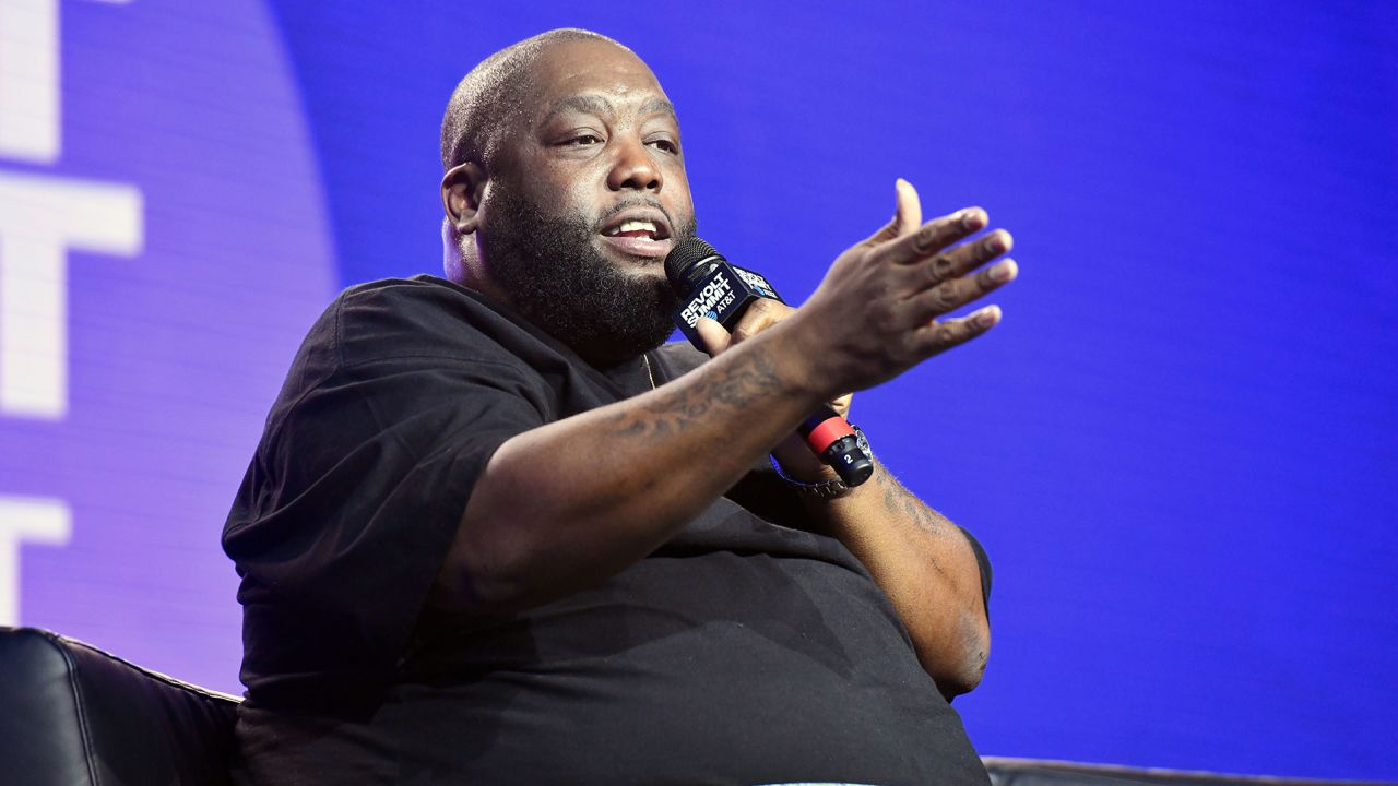 Rapper Killer Mike attends the REVOLT & AT&T Summit on October 25, 2019 in Los Angeles, California.