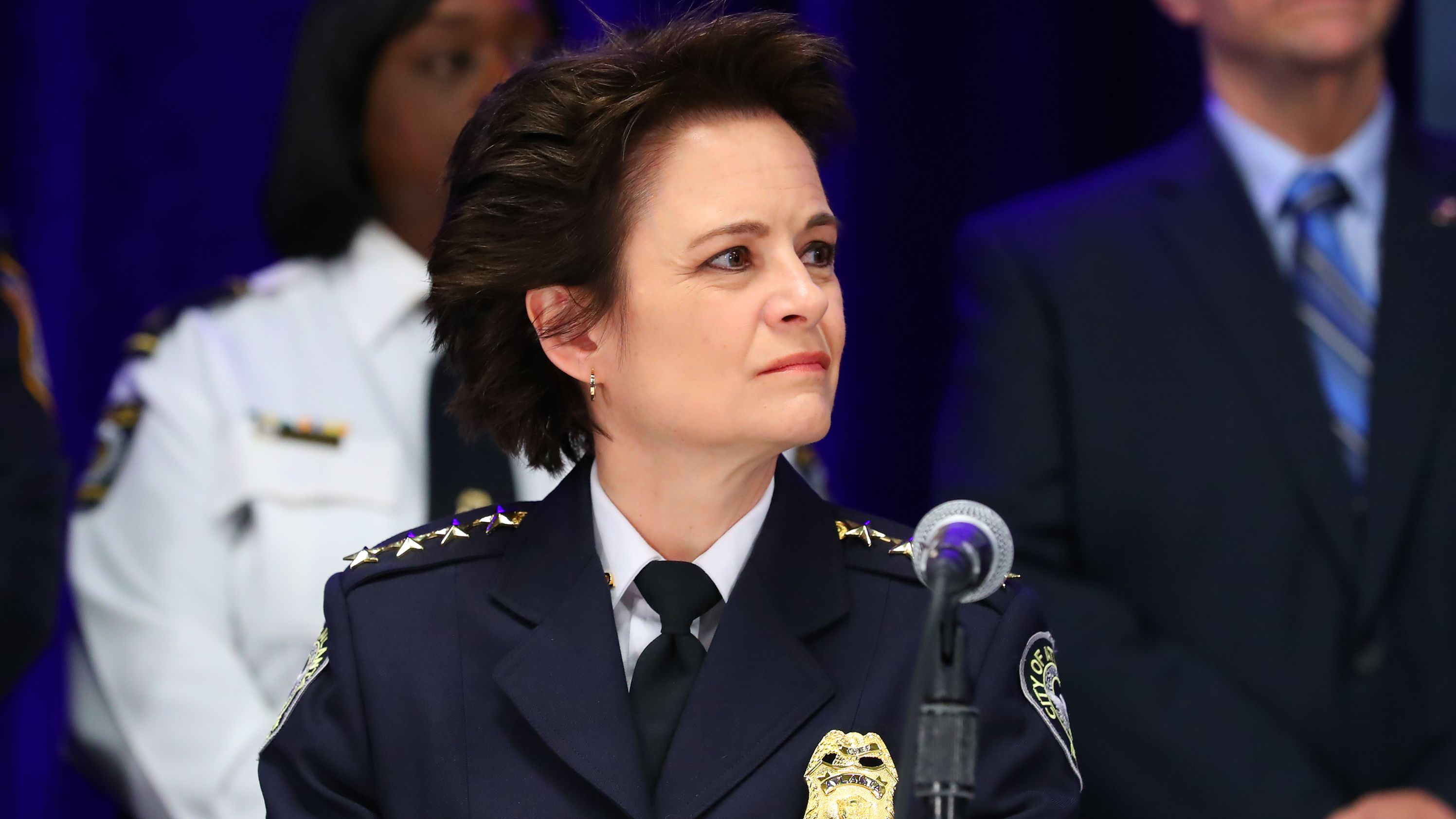 Former Atlanta police chief Erika Shields will lead the Louisville Metro Police Department.