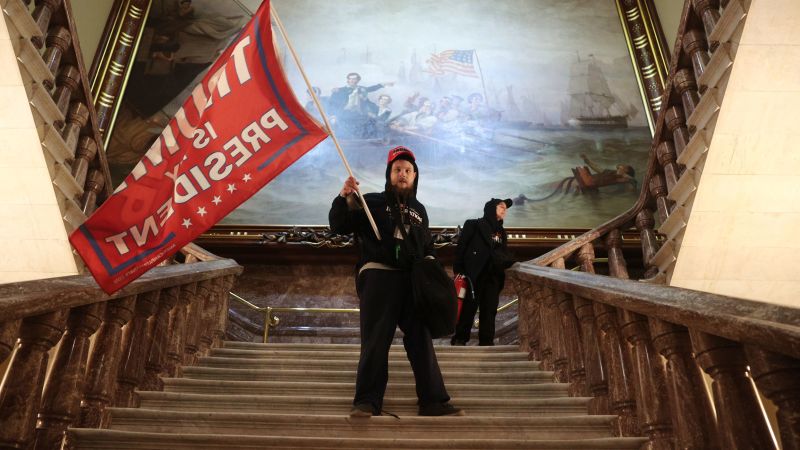 Pro-Trump rioters breach the US Capitol on historic day in Congress