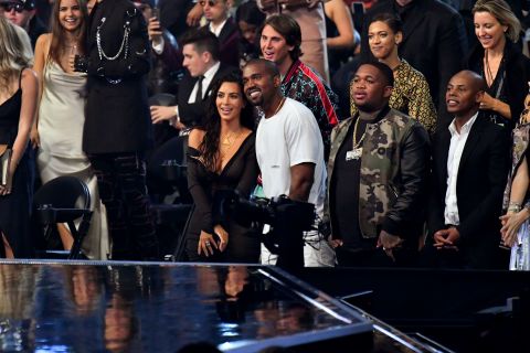 The couple attends the MTV Video Music Awards in August 2016.