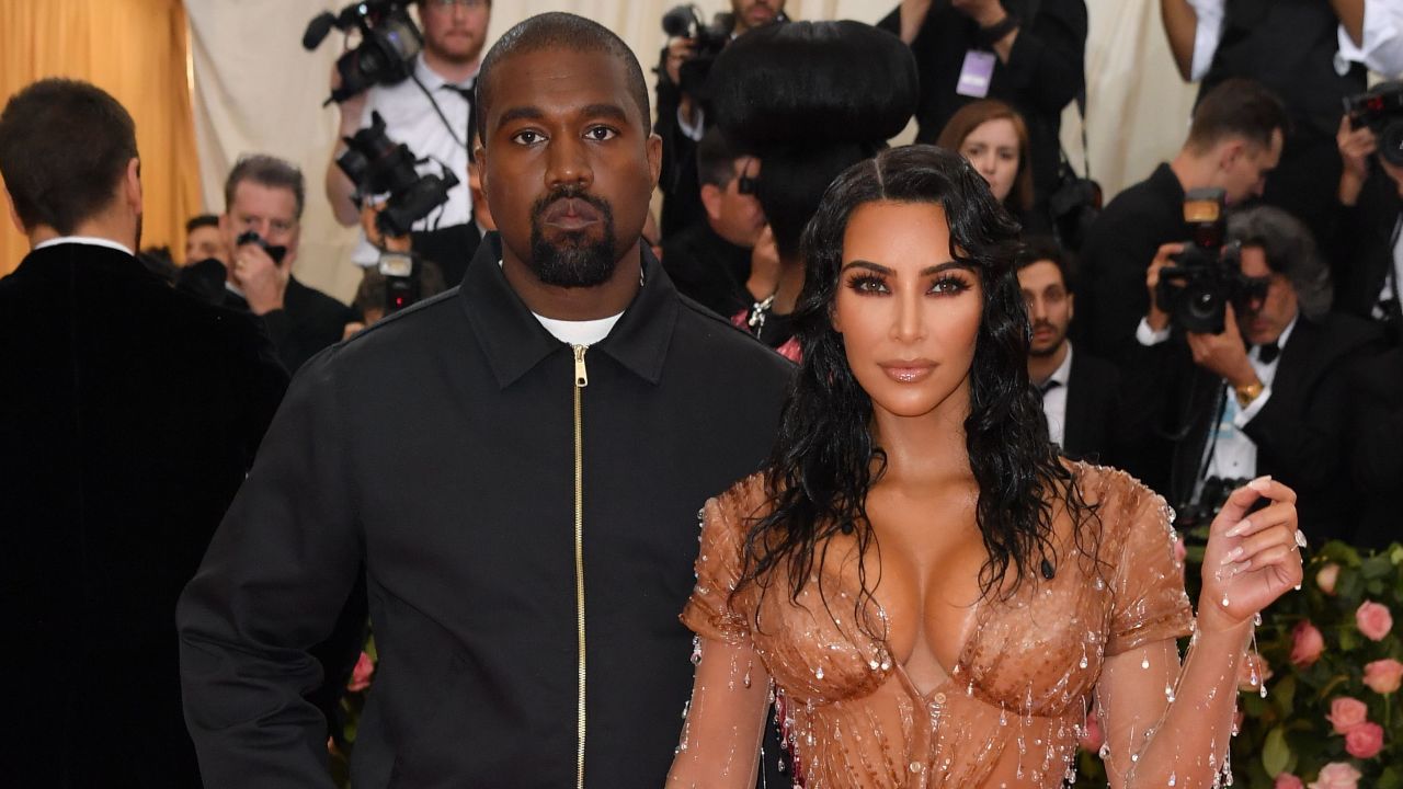 Kim Kardashian West and Kanye West, here at the 2019 Met Gala, are in the midst of divorcing but Kardashian West has nothing but positive things to say about her husband.