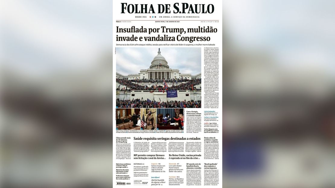 "Inflated by Trump, crowd invades and vandalizes Congress"